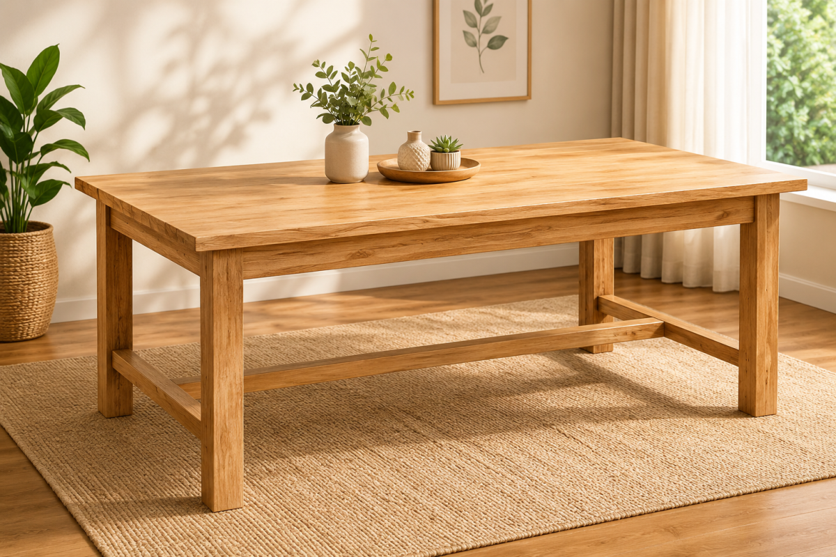 Srampat Solid Wood Dining Table