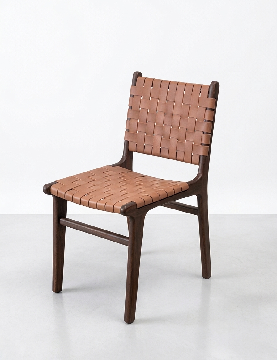 LEATHER DINING CHAIR
